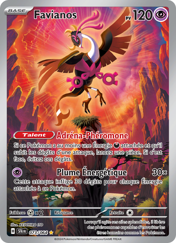 Favianos 073 — Fable Nébuleuse (French Pokémon TCG card)