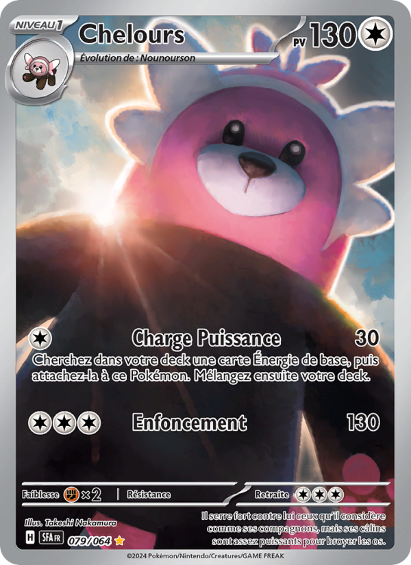 Chelours 079 — Fable Nébuleuse (French Pokémon TCG card)