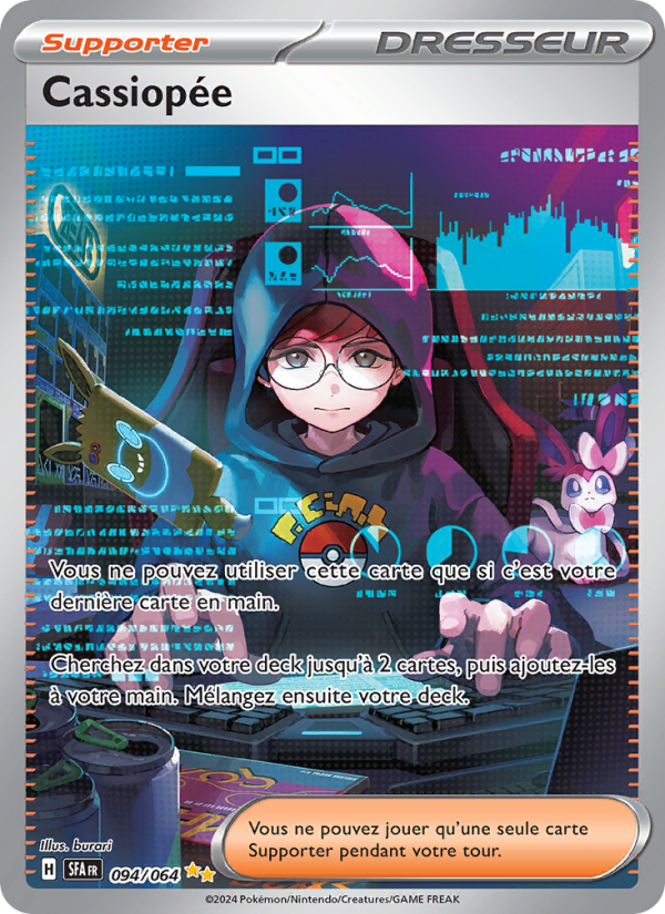 Cassiopée 094 — Fable Nébuleuse (French Pokémon TCG card)
