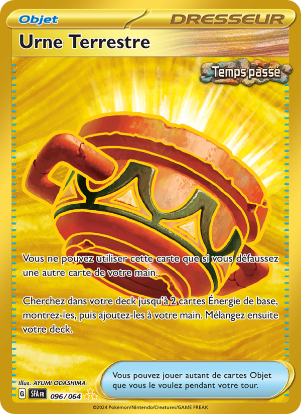 Urne Terrestre 096 — Fable Nébuleuse (French Pokémon TCG card)