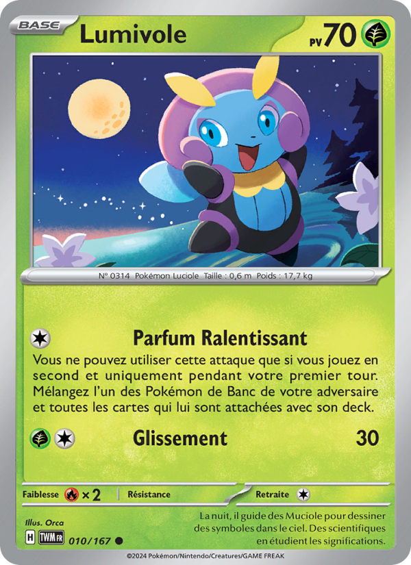 Lumivole 010 — Mascarade Crépusculaire (French Pokémon TCG card)