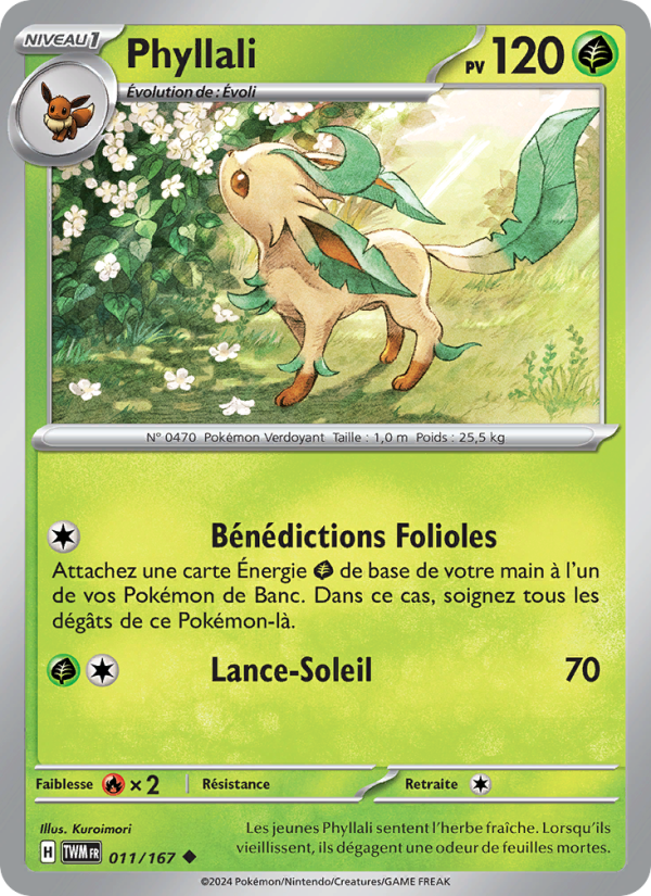 Phyllali 011 — Mascarade Crépusculaire (French Pokémon TCG card)