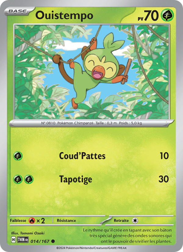Ouistempo 014 — Mascarade Crépusculaire (French Pokémon TCG card)