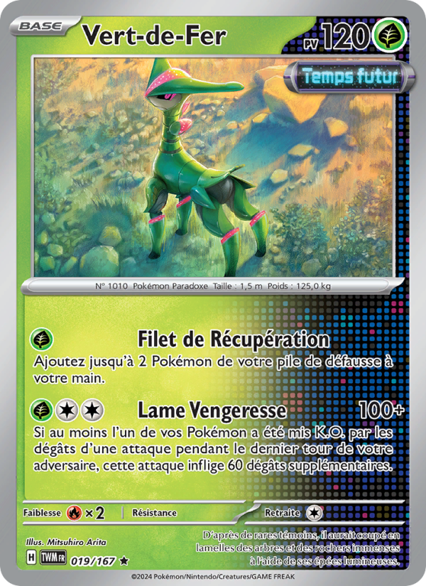 Vert-de-Fer 019 — Mascarade Crépusculaire (French Pokémon TCG card)