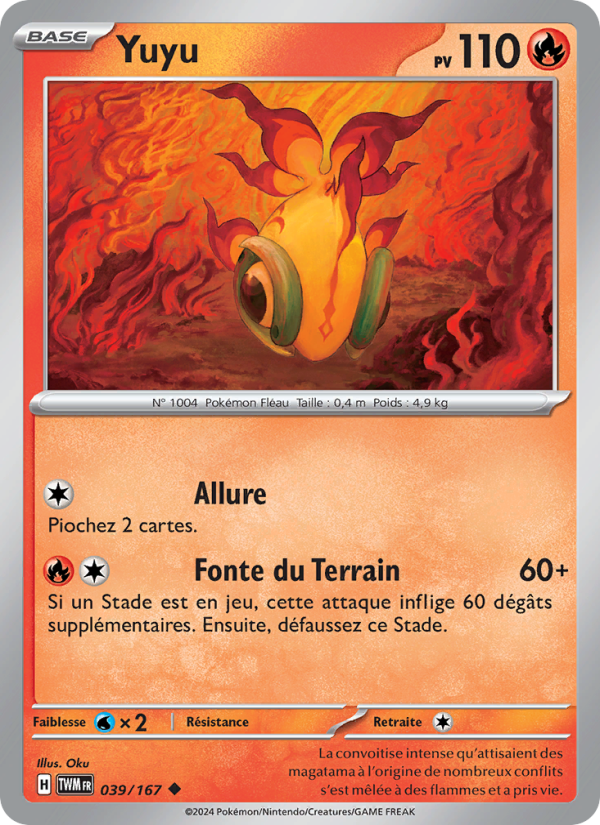 Yuyu 039 — Mascarade Crépusculaire (French Pokémon TCG card)