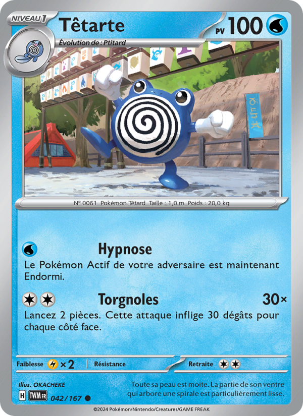 Têtarte 042 — Mascarade Crépusculaire (French Pokémon TCG card)