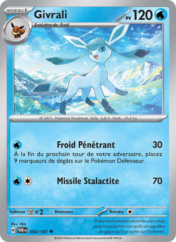 Givrali 054 — Mascarade Crépusculaire (French Pokémon TCG card)
