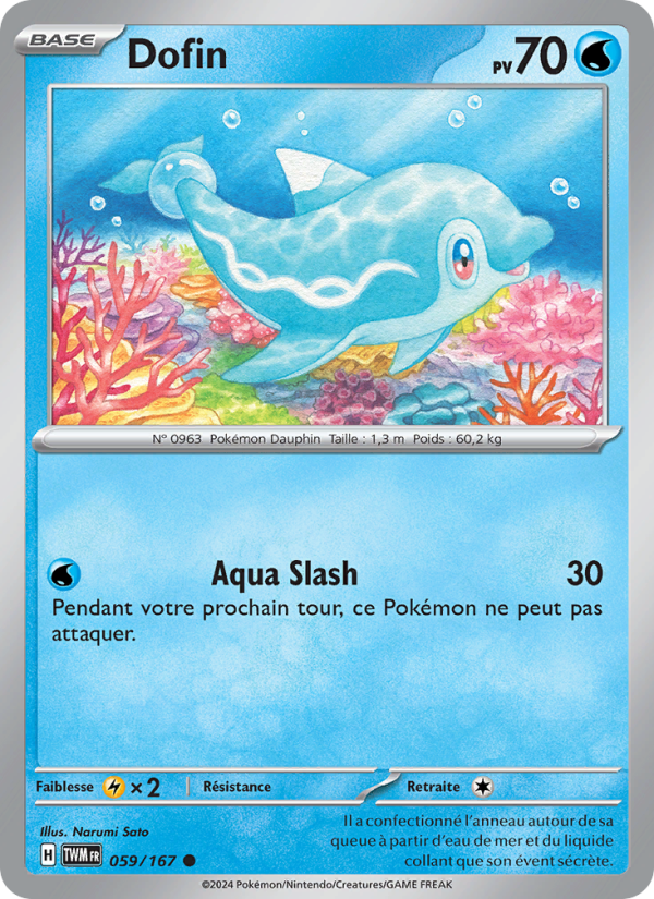 Dofin 059 — Mascarade Crépusculaire (French Pokémon TCG card)