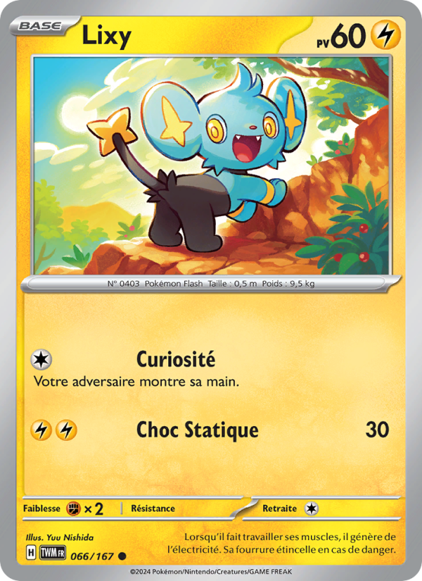Lixy 066 — Mascarade Crépusculaire (French Pokémon TCG card)