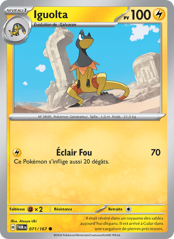Iguolta 071 — Mascarade Crépusculaire (French Pokémon TCG card)
