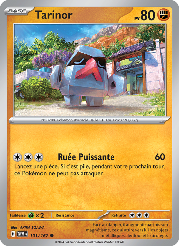 Tarinor 101 — Mascarade Crépusculaire (French Pokémon TCG card)