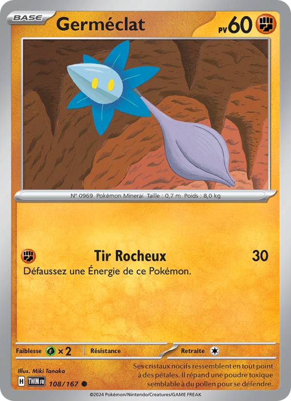 Germéclat 108 — Mascarade Crépusculaire (French Pokémon TCG card)