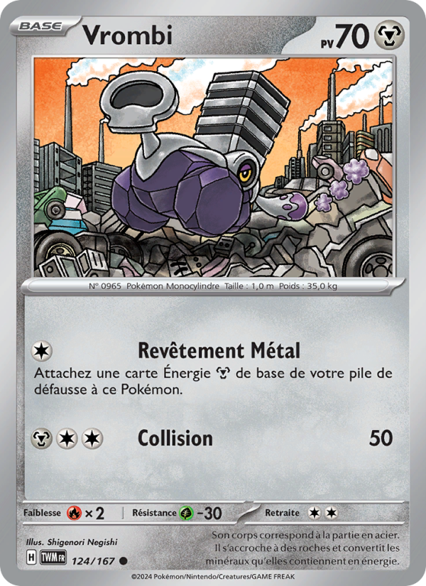 Vrombi 124 — Mascarade Crépusculaire (French Pokémon TCG card)