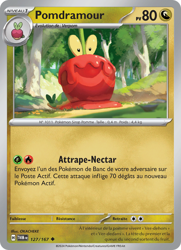 Pomdramour 127 — Mascarade Crépusculaire (French Pokémon TCG card)