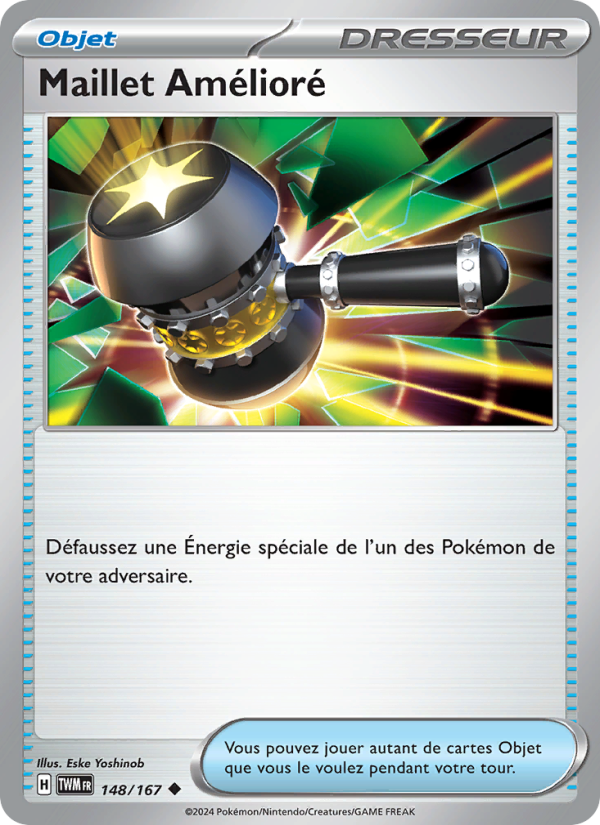 Maillet Amélioré 148 — Mascarade Crépusculaire (French Pokémon TCG card)