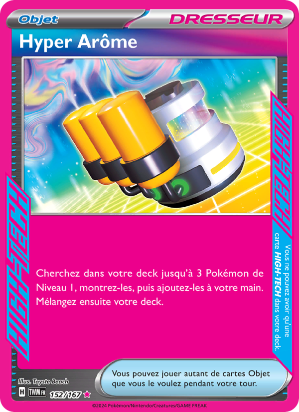 Hyper Arôme 152 — Mascarade Crépusculaire (French Pokémon TCG card)