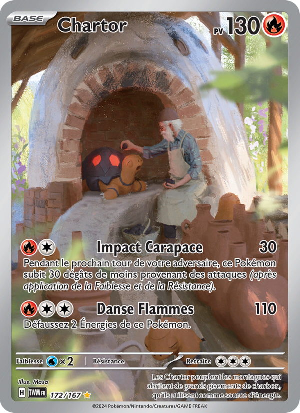 Chartor 172 — Mascarade Crépusculaire (French Pokémon TCG card)