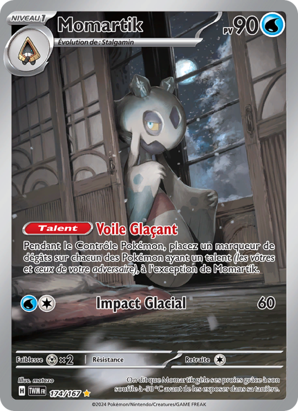 Momartik 174 — Mascarade Crépusculaire (French Pokémon TCG card)