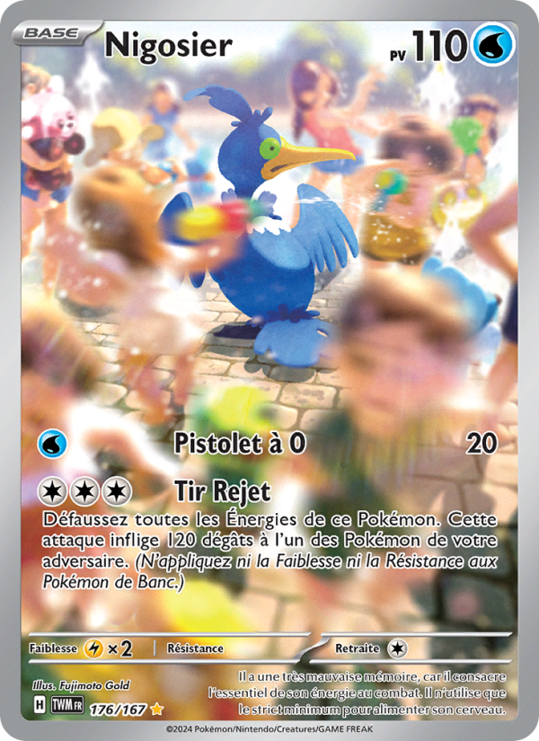 Nigosier 176 — Mascarade Crépusculaire (French Pokémon TCG card)