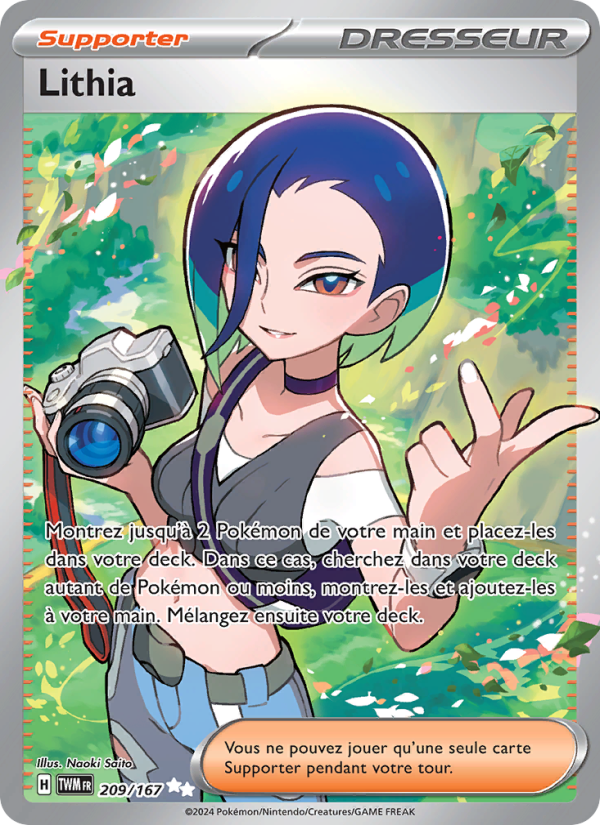 Lithia 209 — Mascarade Crépusculaire (French Pokémon TCG card)