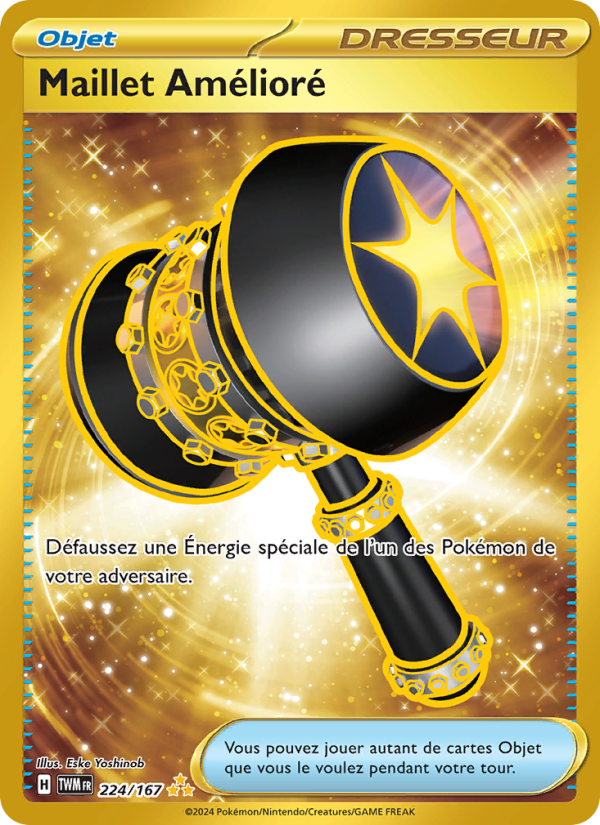 Maillet Amélioré 224 — Mascarade Crépusculaire (French Pokémon TCG card)