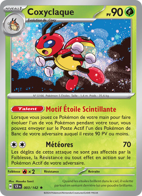Coxyclaque 003 — Couronne Stellaire (French Pokémon TCG card)