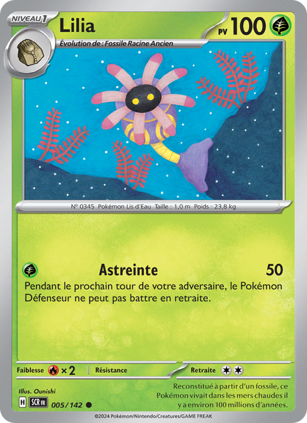 Lilia 005 — Couronne Stellaire (French Pokémon TCG card)