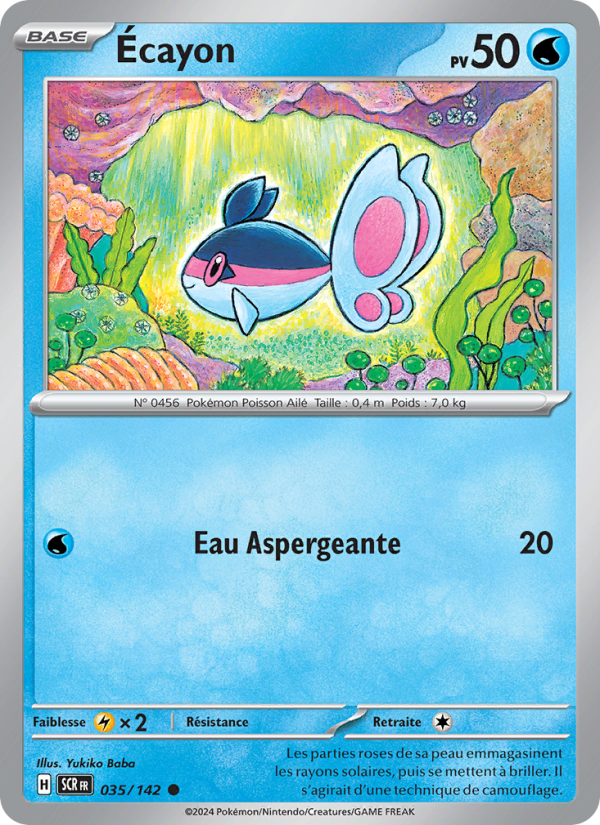 Écayon 035 — Couronne Stellaire (French Pokémon TCG card)