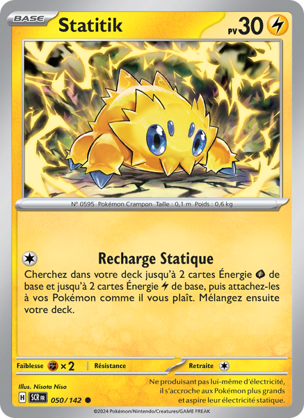 Statitik 050 — Couronne Stellaire (French Pokémon TCG card)