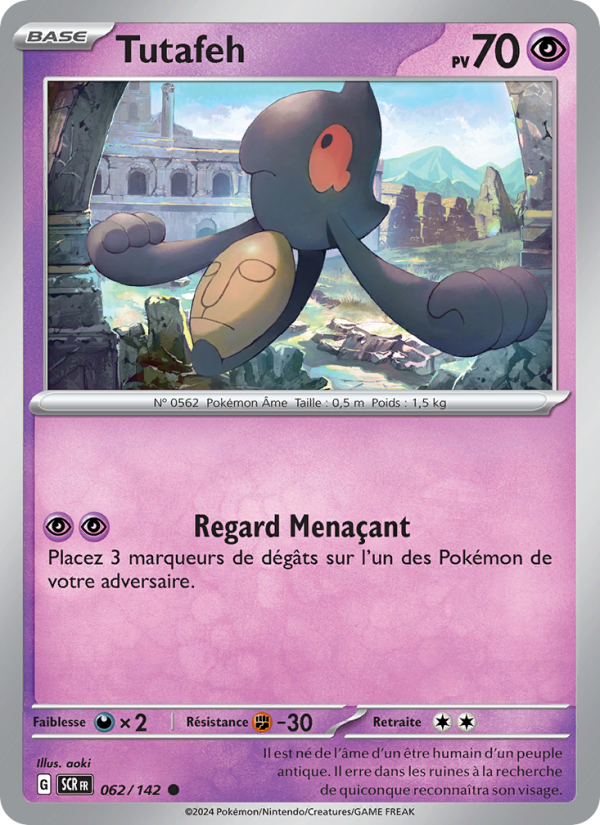 Tutafeh 062 — Couronne Stellaire (French Pokémon TCG card)