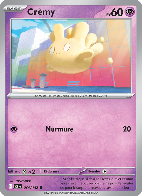 Crèmy 064 — Couronne Stellaire (French Pokémon TCG card)