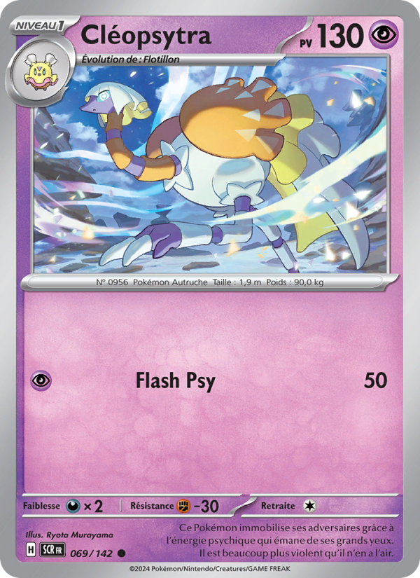 Cléopsytra 069 — Couronne Stellaire (French Pokémon TCG card)