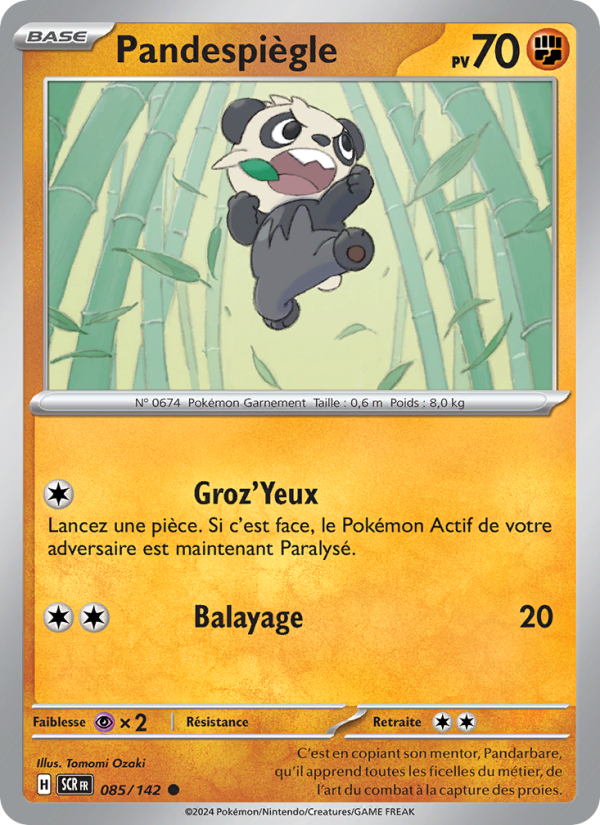 Pandespiègle 085 — Couronne Stellaire (French Pokémon TCG card)