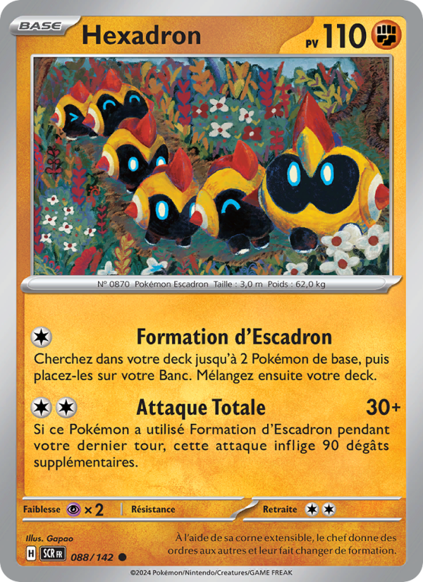 Hexadron 088 — Couronne Stellaire (French Pokémon TCG card)