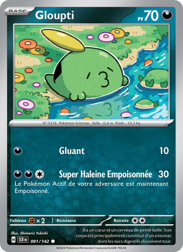 Gloupti 091 — Couronne Stellaire (French Pokémon TCG card)