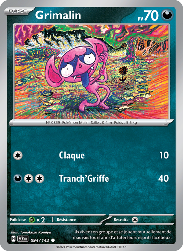 Grimalin 094 — Couronne Stellaire (French Pokémon TCG card)