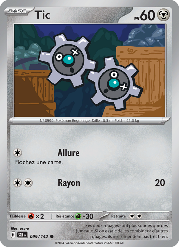 Tic 099 — Couronne Stellaire (French Pokémon TCG card)
