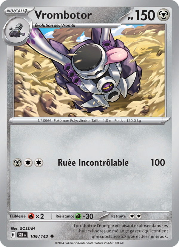Vrombotor 109 — Couronne Stellaire (French Pokémon TCG card)