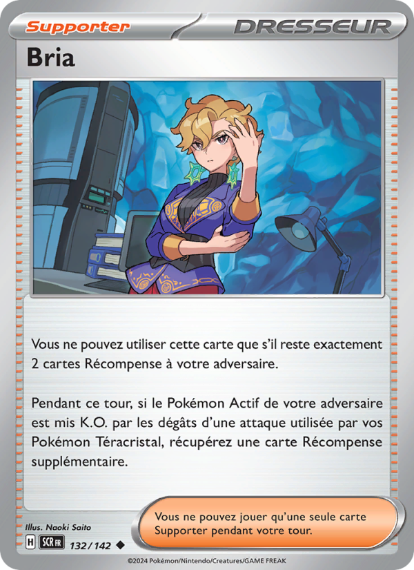Bria 132 — Couronne Stellaire (French Pokémon TCG card)