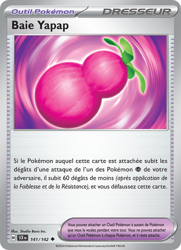 Baie Yapap 141 — Couronne Stellaire (French Pokémon TCG card)