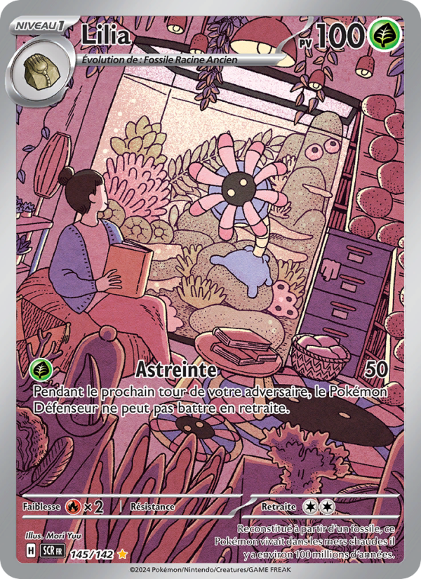 Lilia 145 — Couronne Stellaire (French Pokémon TCG card)