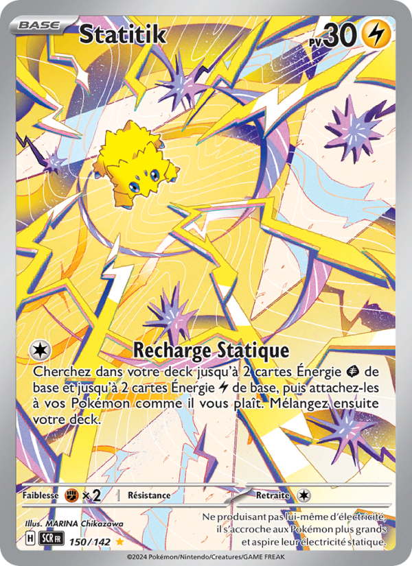 Statitik 150 — Couronne Stellaire (French Pokémon TCG card)
