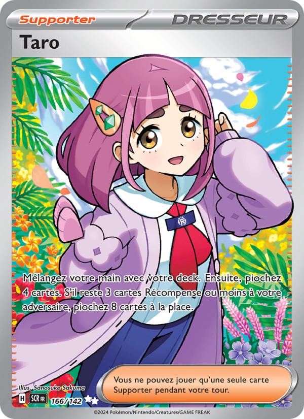 Taro 166 — Couronne Stellaire (French Pokémon TCG card)