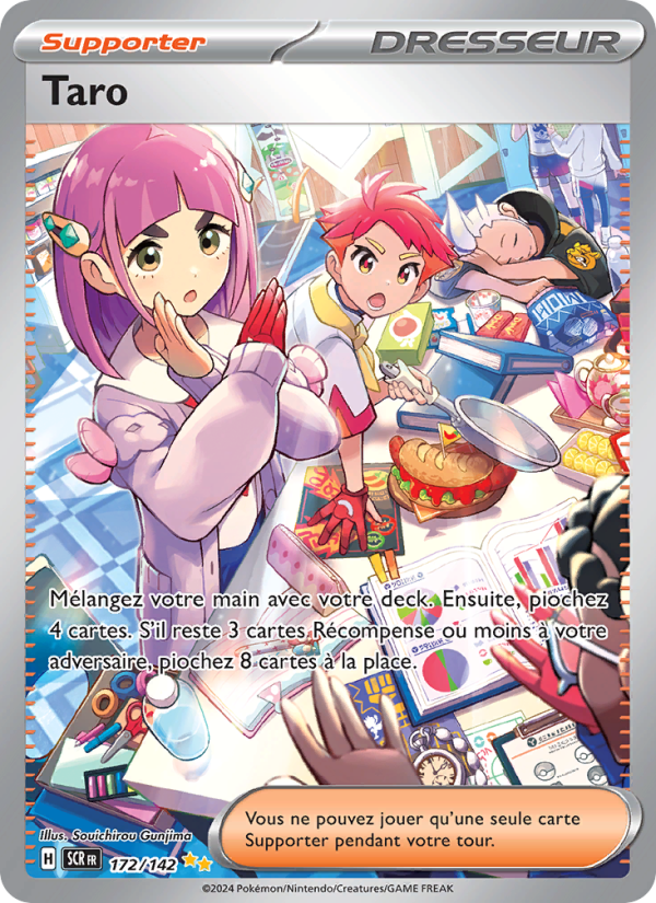 Taro 172 — Couronne Stellaire (French Pokémon TCG card)