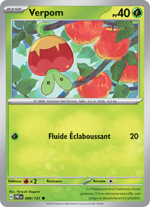 Verpom 009 — Évolutions Prismatiques (French Pokémon TCG card)