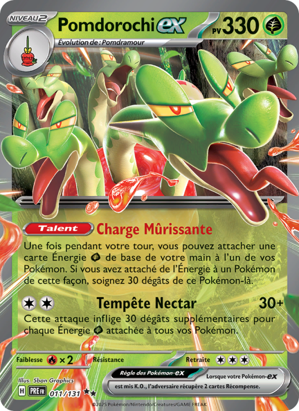 Pomdorochi-ex 011 — Évolutions Prismatiques (French Pokémon TCG card)