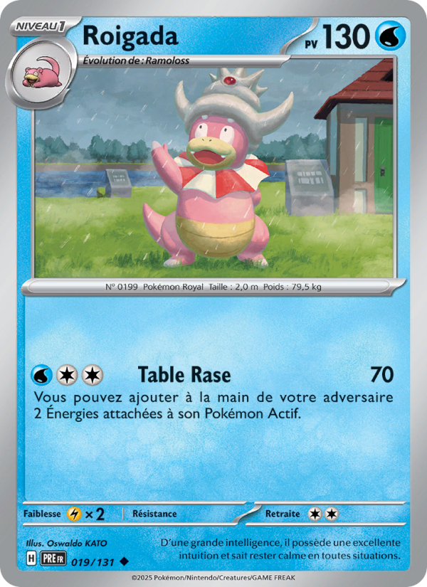 Roigada 019 — Évolutions Prismatiques (French Pokémon TCG card)