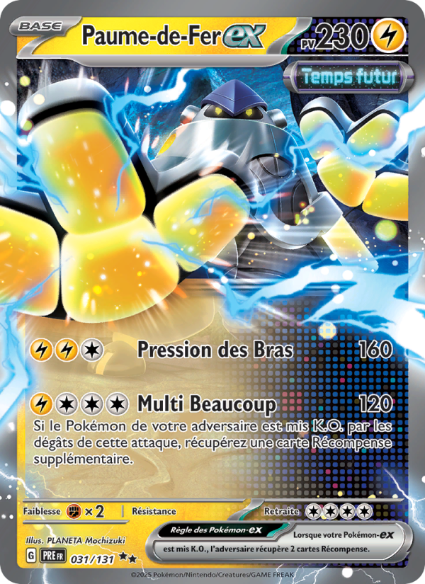 Paume-de-Fer-ex 031 — Évolutions Prismatiques (French Pokémon TCG card)