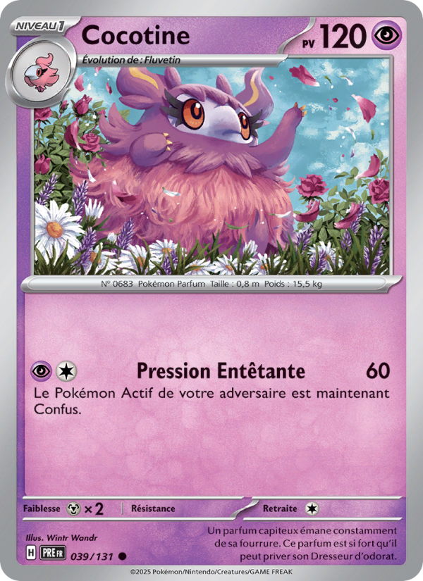 Cocotine 039 — Évolutions Prismatiques (French Pokémon TCG card)