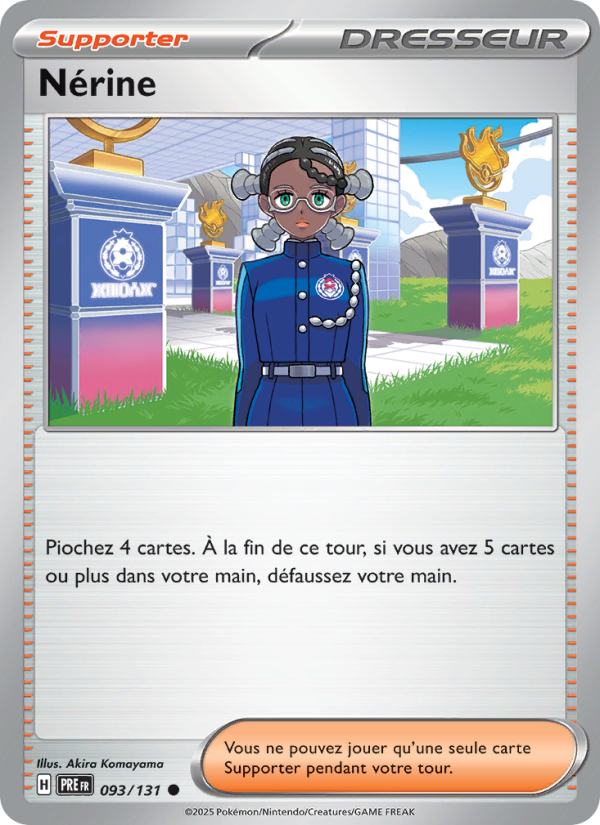 Nérine 093 — Évolutions Prismatiques (French Pokémon TCG card)